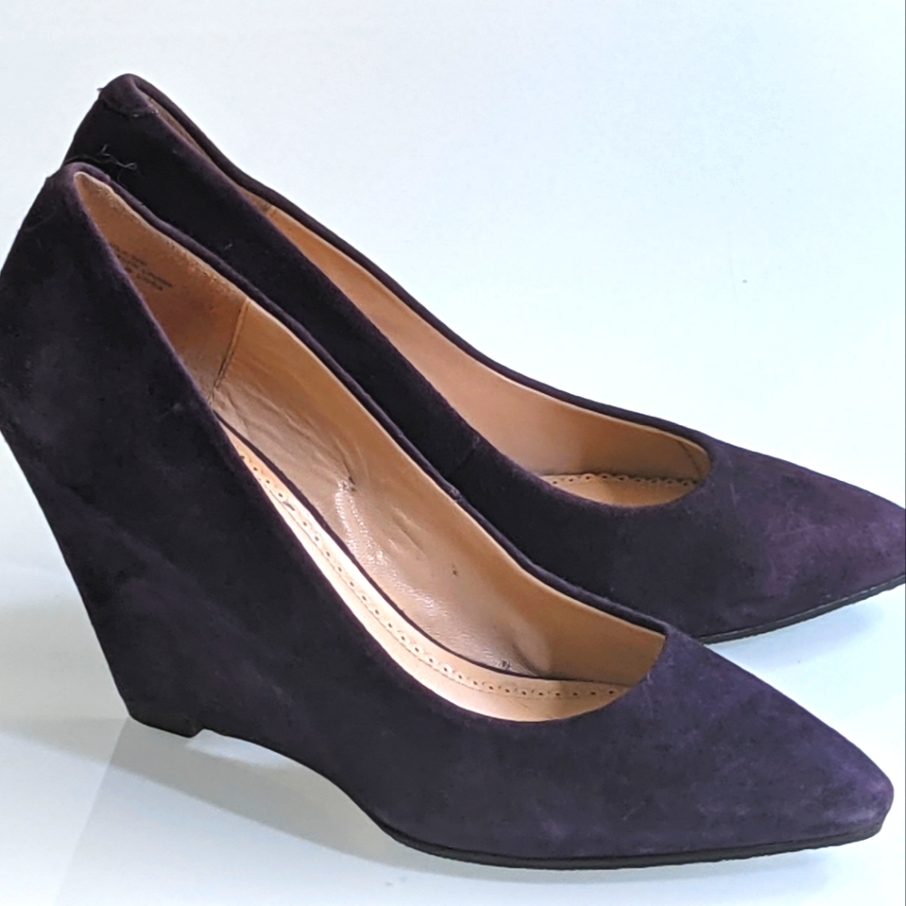 Pour la Victorie pumps shoes wedge NWOT